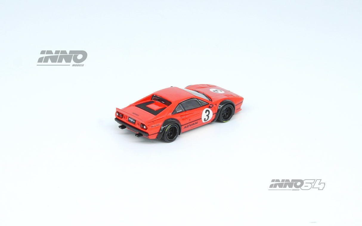 INNO64 1/64 Ferrari 308 GTB Liberty Walk in Red