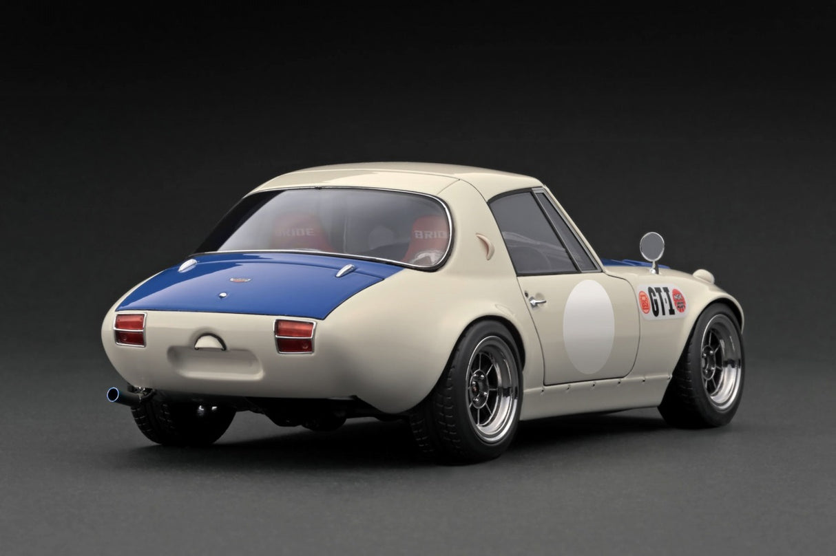 Ignition Model 1:18 Toyota Sports 800 NOB Hachi Version in White / Blue