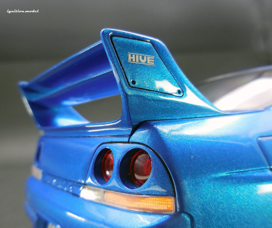 Ignition Model 1:18 Nissan Skyline (BNCR33) GT-R GReddy Version in Blue Metallic