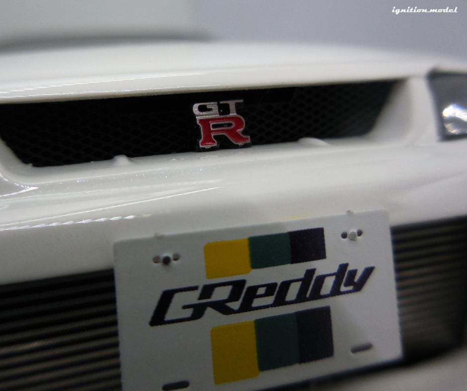 Ignition Model 1:18 Nissan Skyline (BNCR33) GT-R GReddy Version in Pearl White
