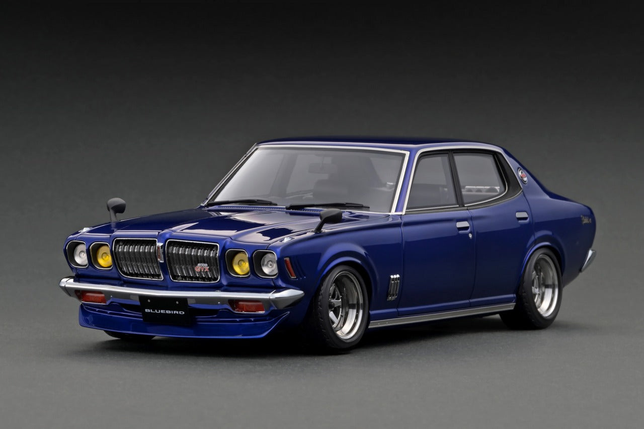 日本全国送料無料商品 | 特集  Model Ignition 1:18 Blue in (G610) 2000GTX U Bluebird Nissan ミニカー