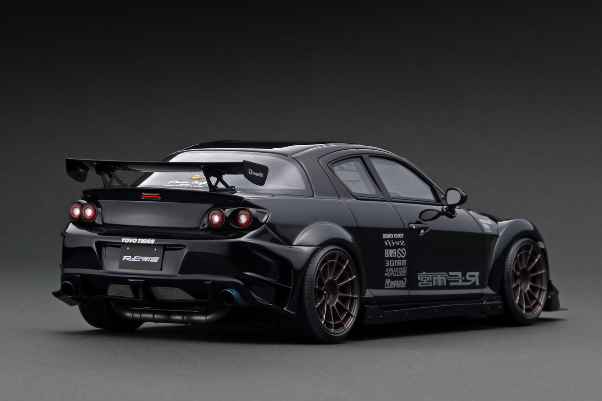 Ignition Model 1:18 Mazda RX-8 (SE3P) RE Amemiya in Black