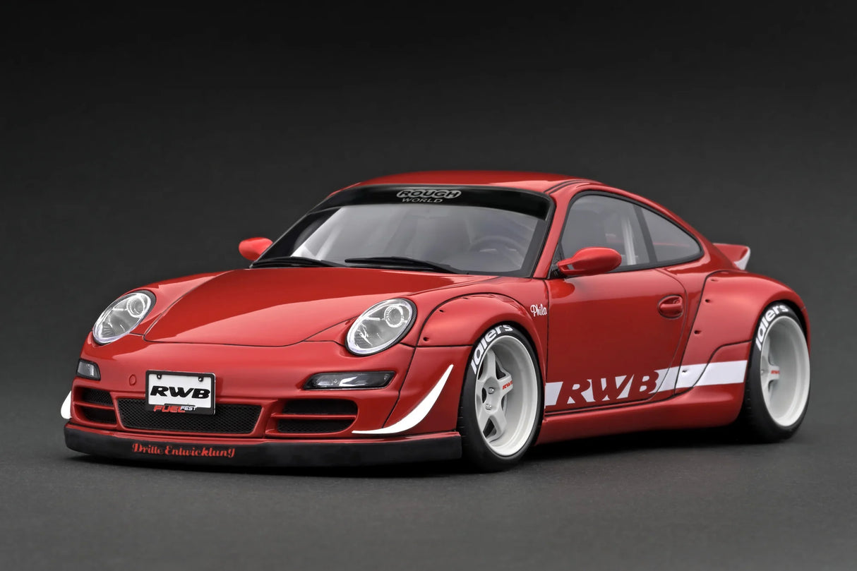 Ignition Model 1:18 Porsche 997 in Red