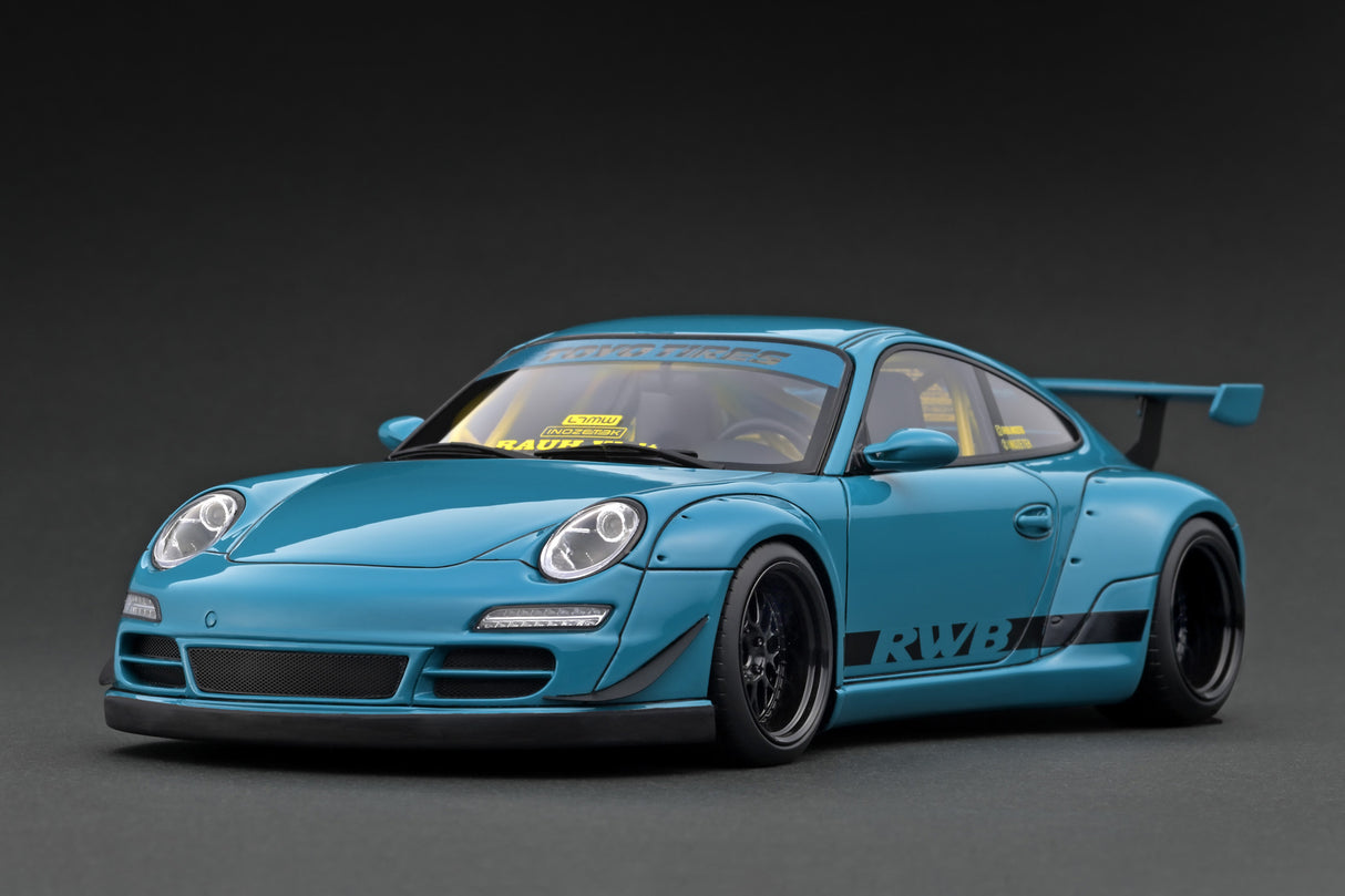 Ignition Model 1:18 Porsche 997 in Green