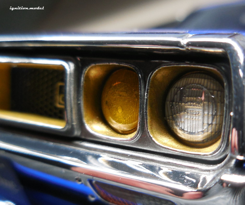 Ignition Model 1:18 Nissan Skyline 2000 GT-X (GC110) in Blue Metallic