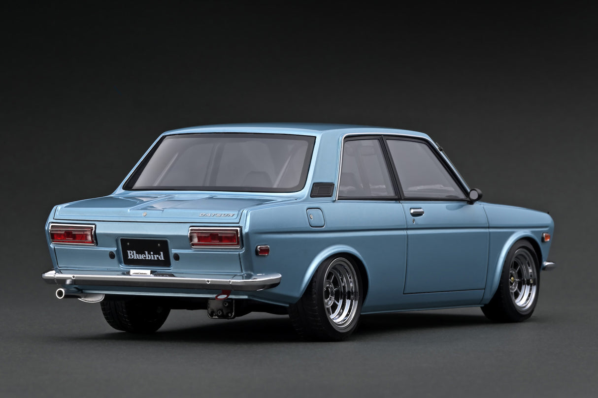 Ignition Model 1:18 Datsun Bluebird (510) in Light Blue Metallic