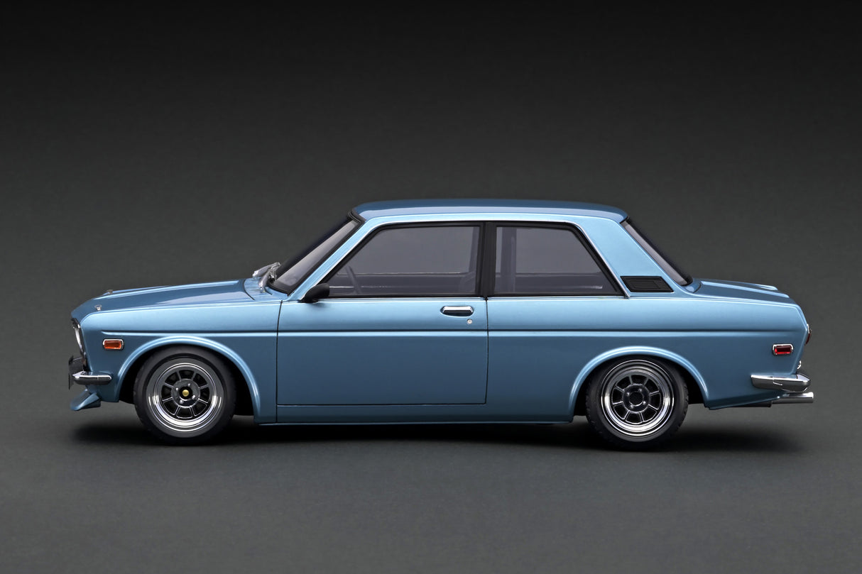 Ignition Model 1:18 Datsun Bluebird (510) in Light Blue Metallic