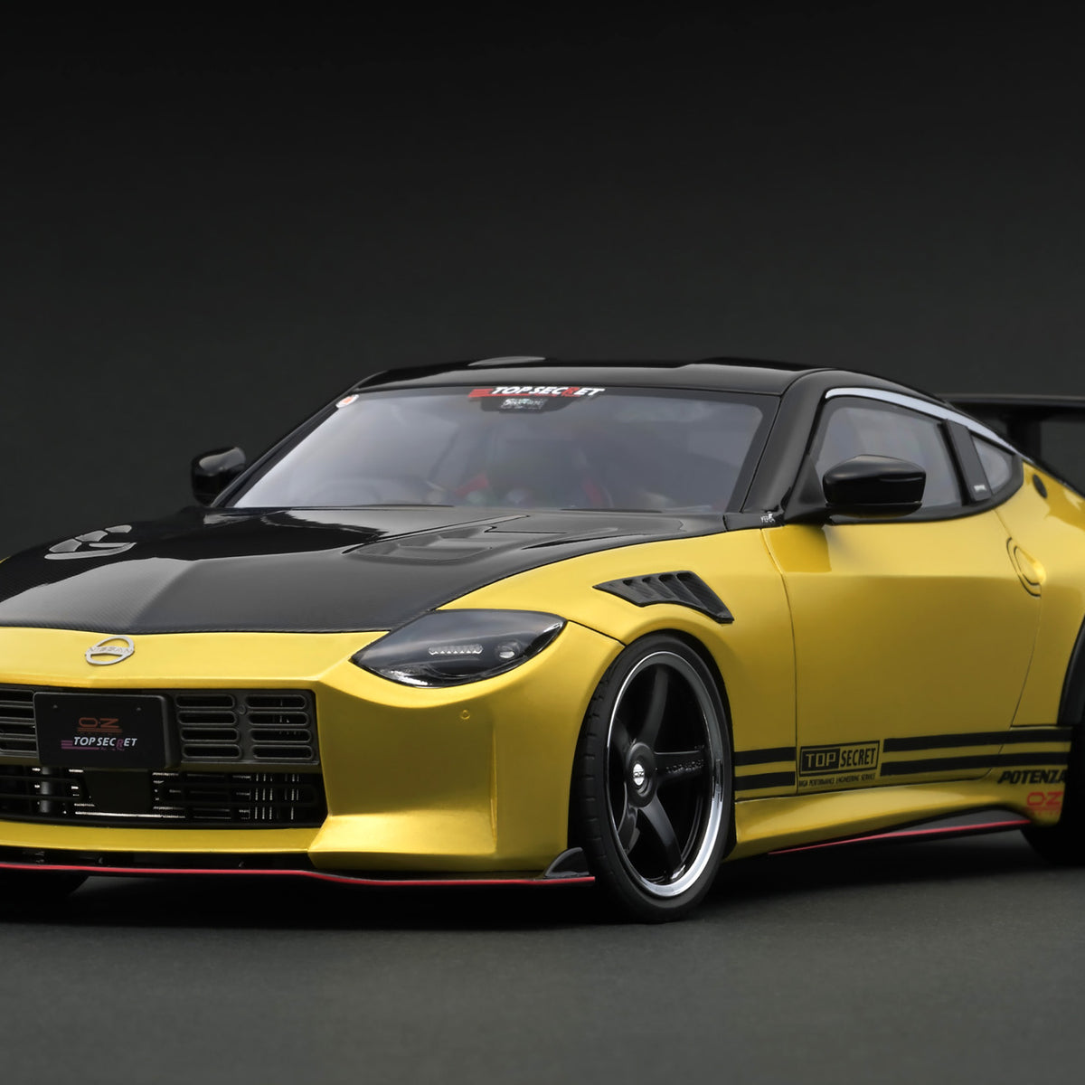 Ignition Model 1:18 Nissan Z Fairlady (RZ34)TOP SECRET in Gold 