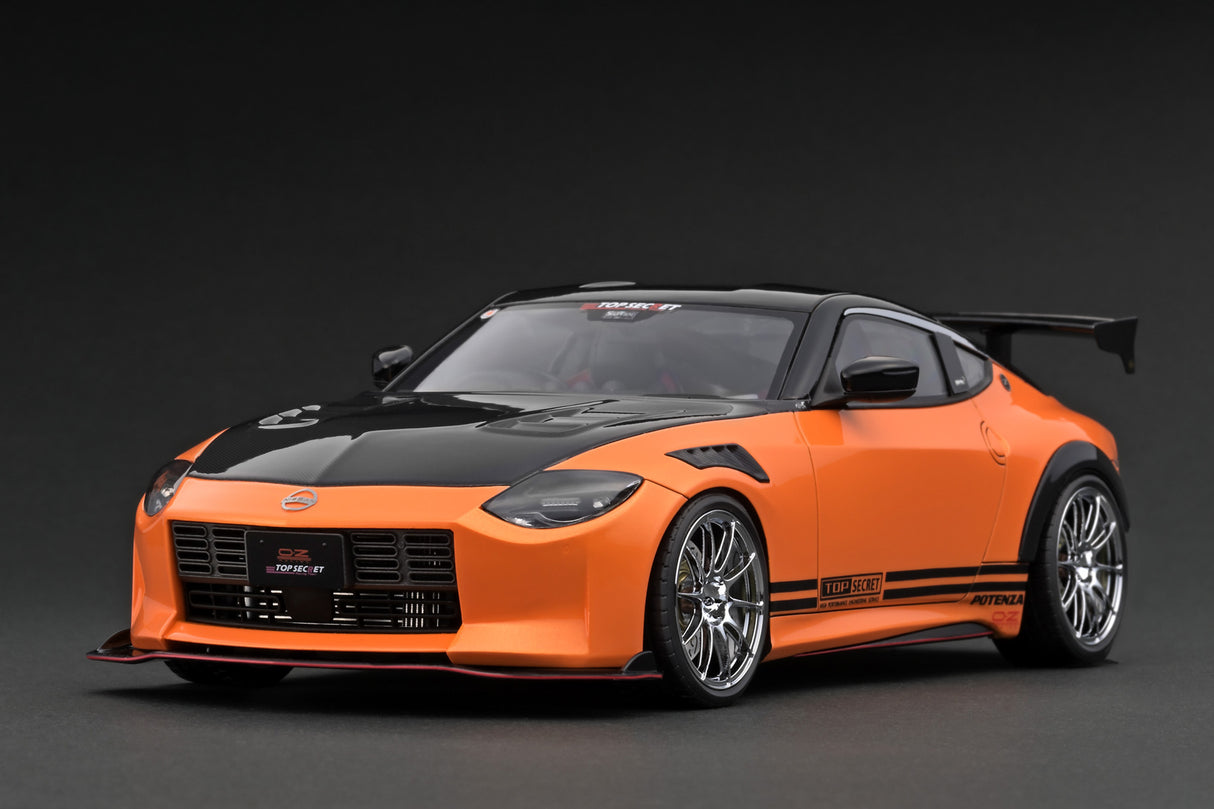 Ignition Model 1:18 Nissan Z Fairlady (RZ34)TOP SECRET in Orange Metallic