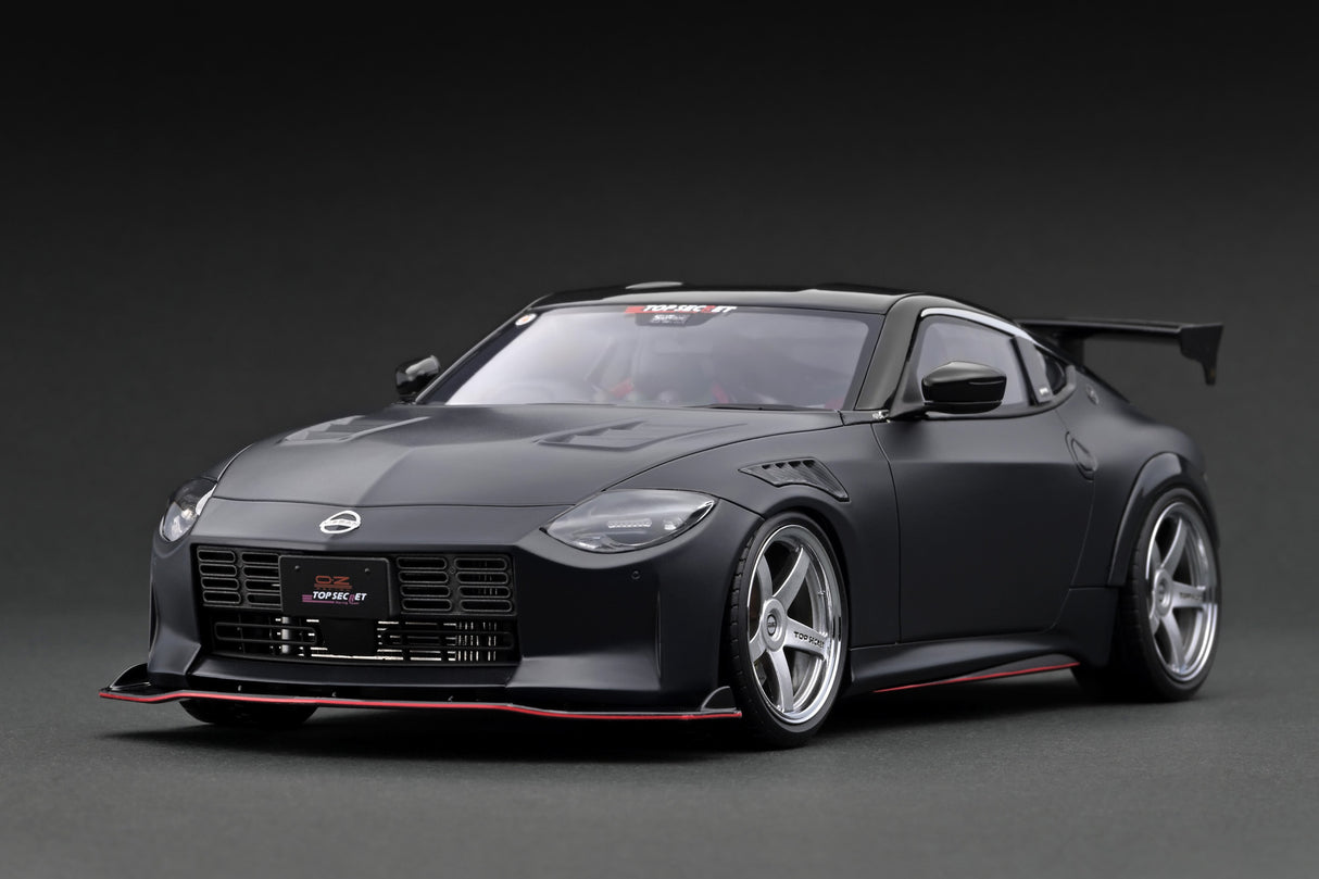 Ignition Model 1:18 Nissan Z Fairlady (RZ34)TOP SECRET in Matte Black