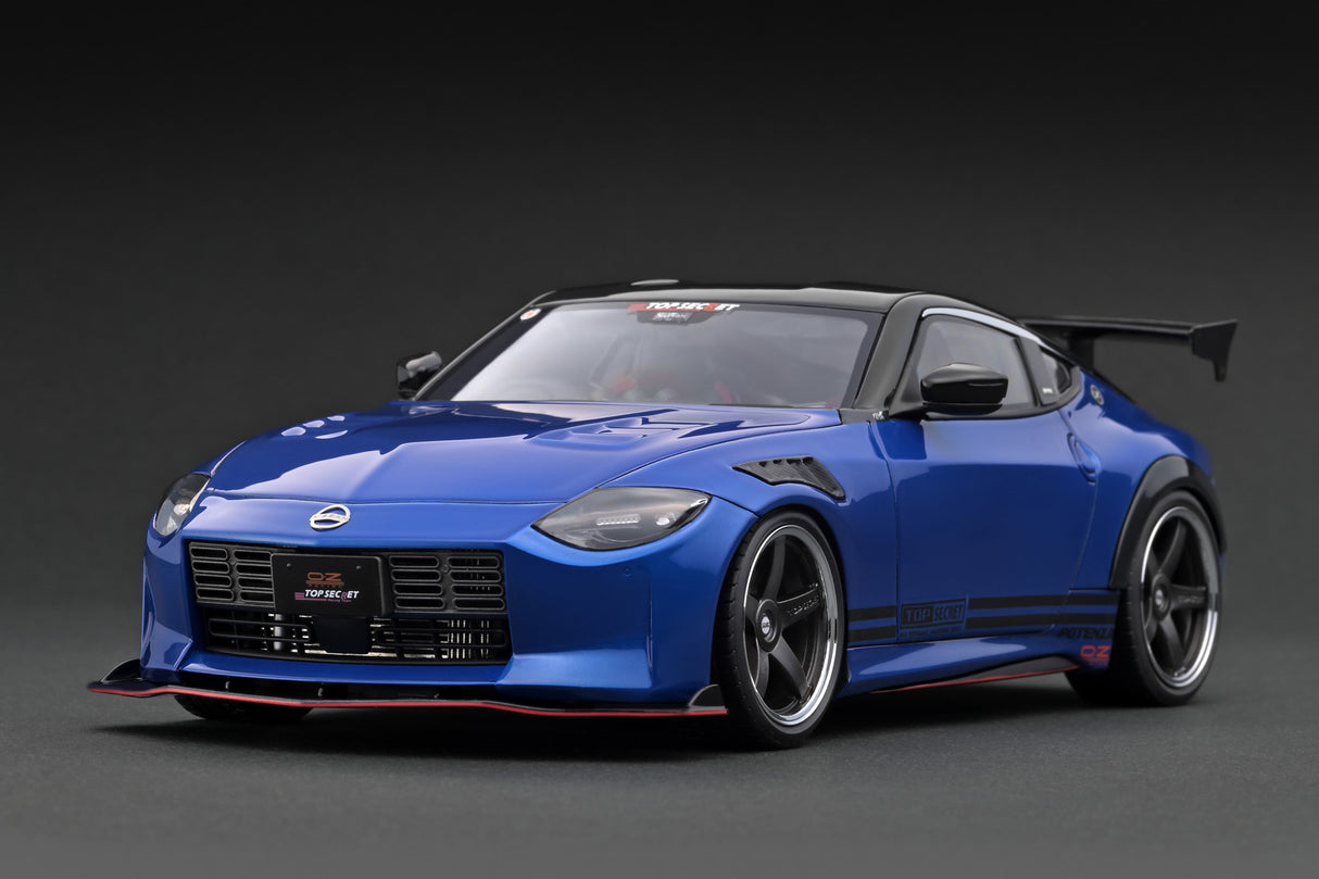 Ignition Model 1:18 Nissan Z Fairlady (RZ34)TOP SECRET in Blue Metallic