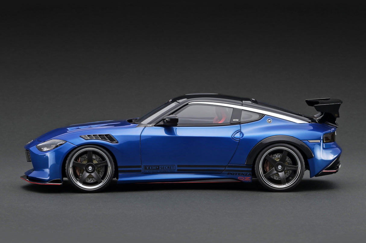Ignition Model 1:18 Nissan Z Fairlady (RZ34)TOP SECRET in Blue Metallic