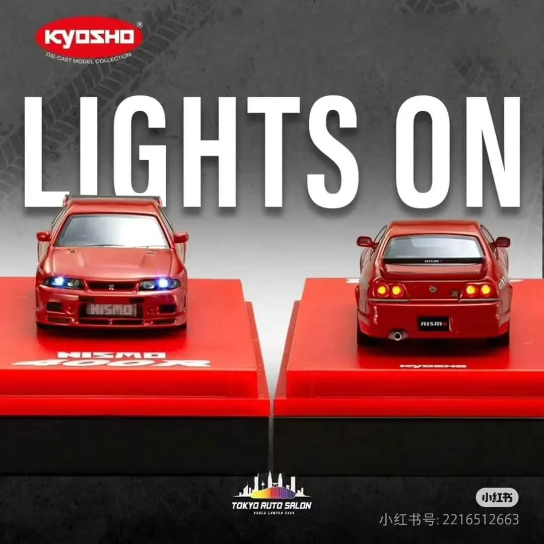 Kyosho 1:64 Nissan Nismo 400R Tokyo Auto Salon KL Edition in Red (MOTN LED Base Compatible) ONE PER CUSTOMER PER ORDER
