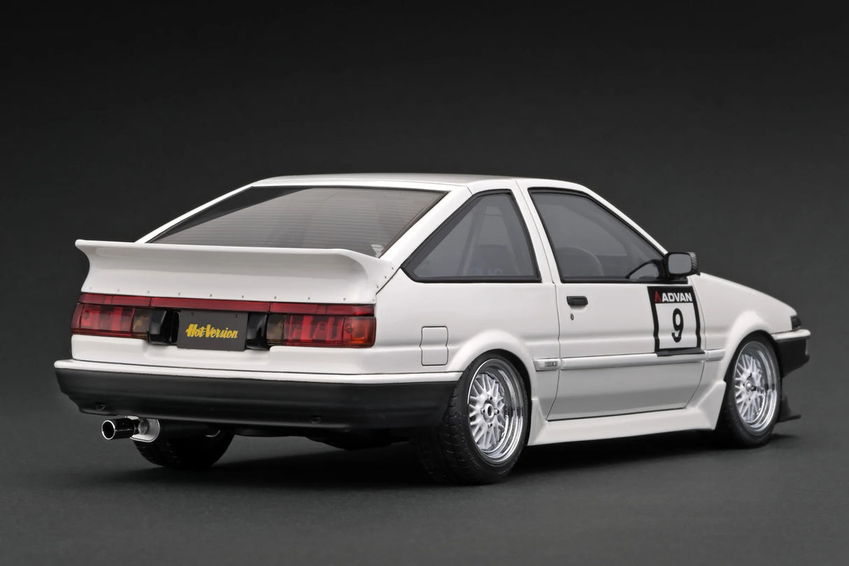 Ignition Model 1:18 Toyota Sprinter Trueno (AE86) 3DR TK-Street Early Version in White