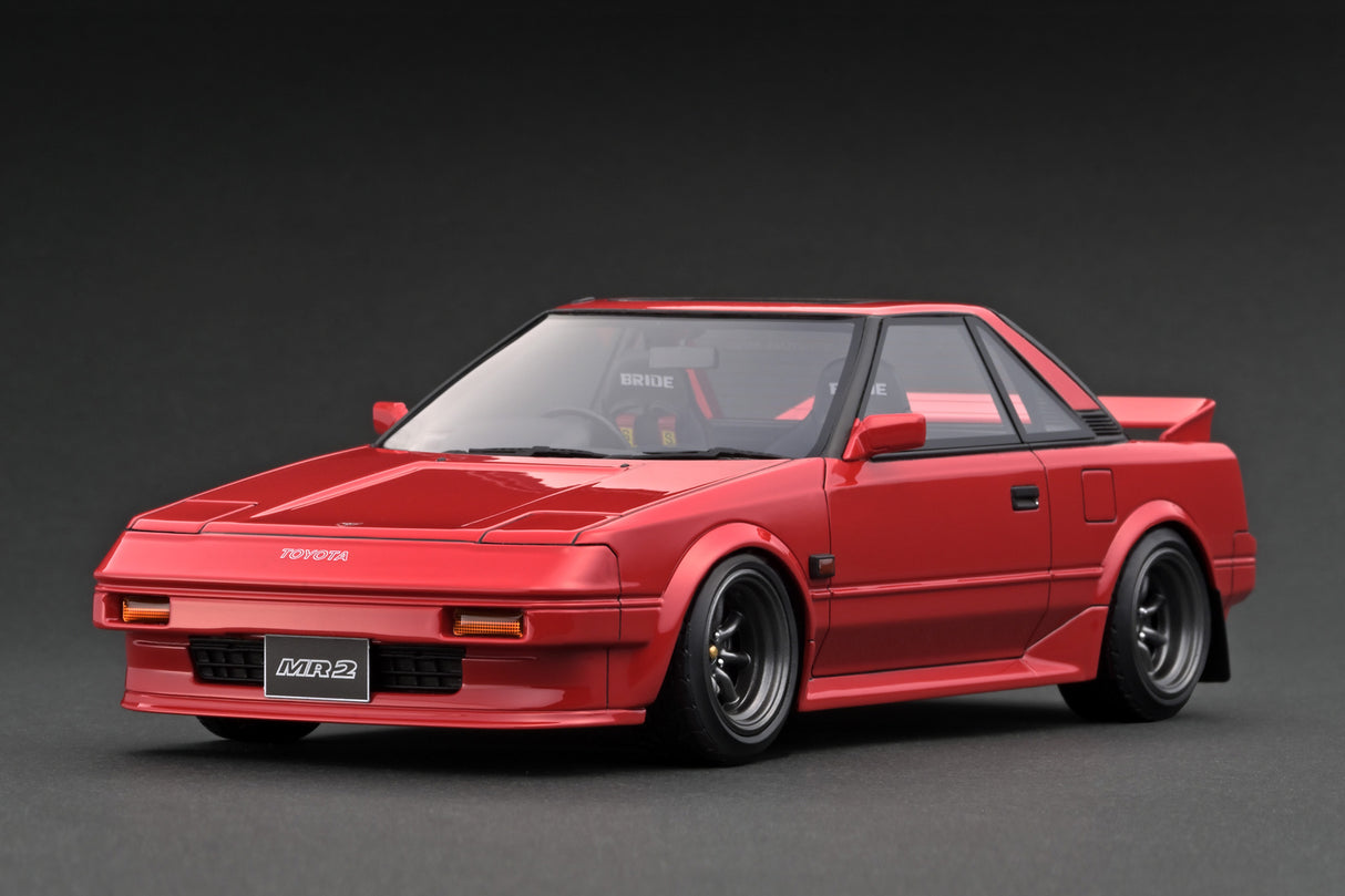 Ignition Model 1:18 Toyota MR2 (AW11) in Red