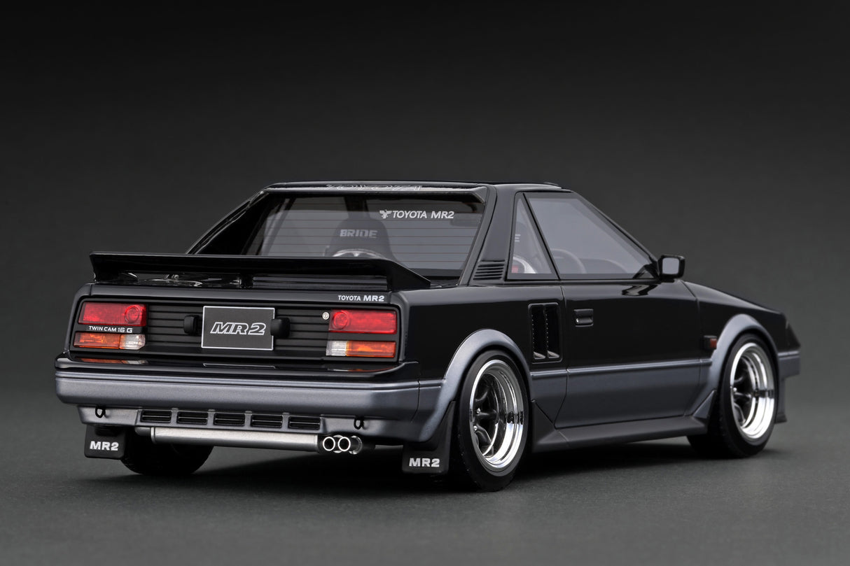 Ignition Model 1:18 Toyota MR2 (AW11) in Black & Silver