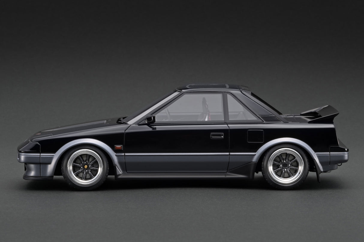 Ignition Model 1:18 Toyota MR2 (AW11) in Black & Silver