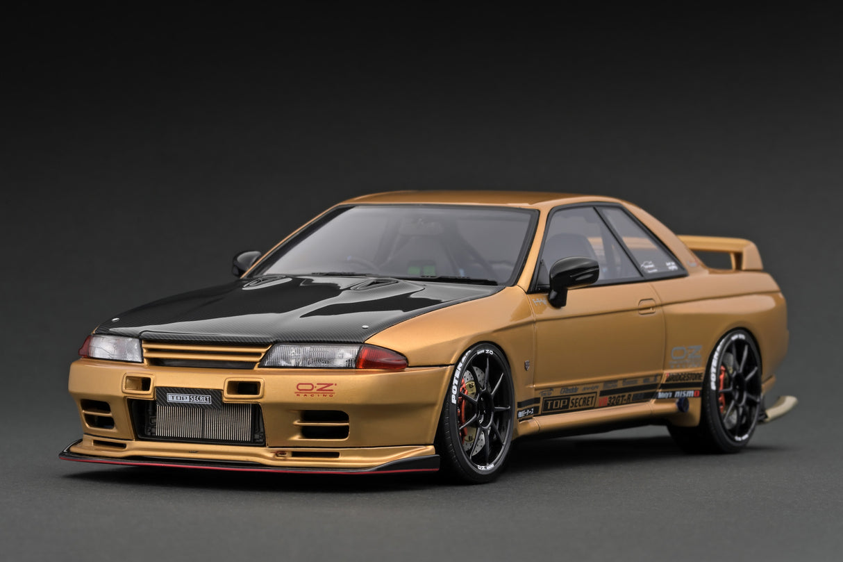 Ignition Model 1:18 Nissan Skyline GT-R (VR32) in Gold