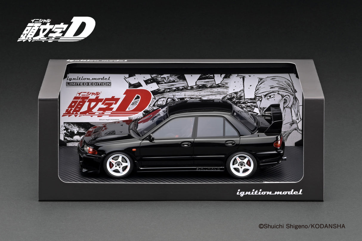 Ignition Model 1:18 Mitsubishi Lancer Evolution III GSR (CE9A) in Black Initial D