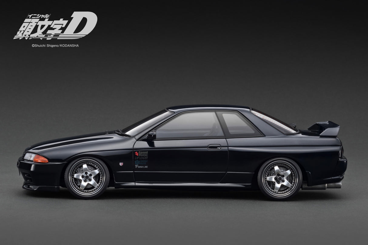 *PREORDER* Ignition Model 1:18 INITIAL D Nissan Skyline GT-R V-SpecII (BNR32) in Black