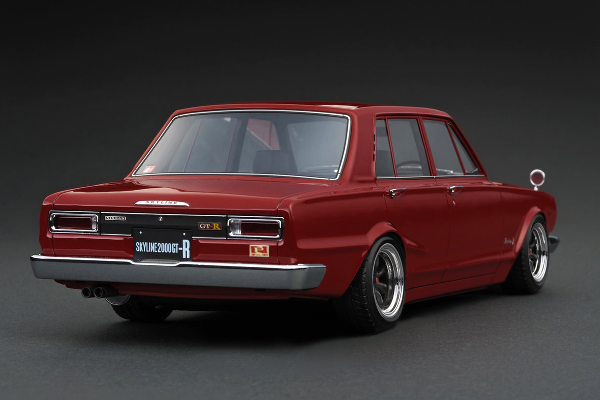 Ignition Model 1:18 Nissan Skyline 2000 GT-R (PGC10) in Red
