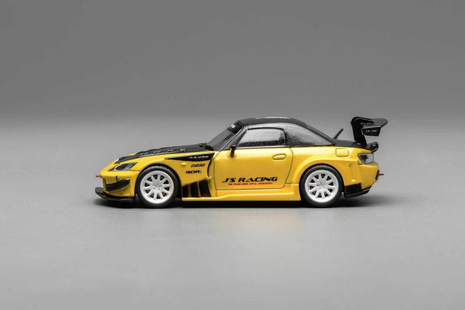 *PREORDER* MotorHelix 1:64 Honda S2000 J's Racing in New Indy Yellow Pearl