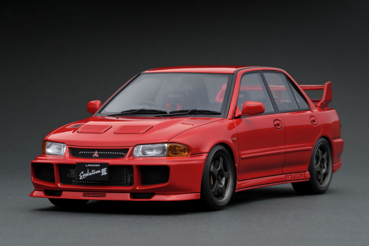 Ignition Model 1:18 Mitsubishi Lancer Evolution III GSR (CE9A) in Red