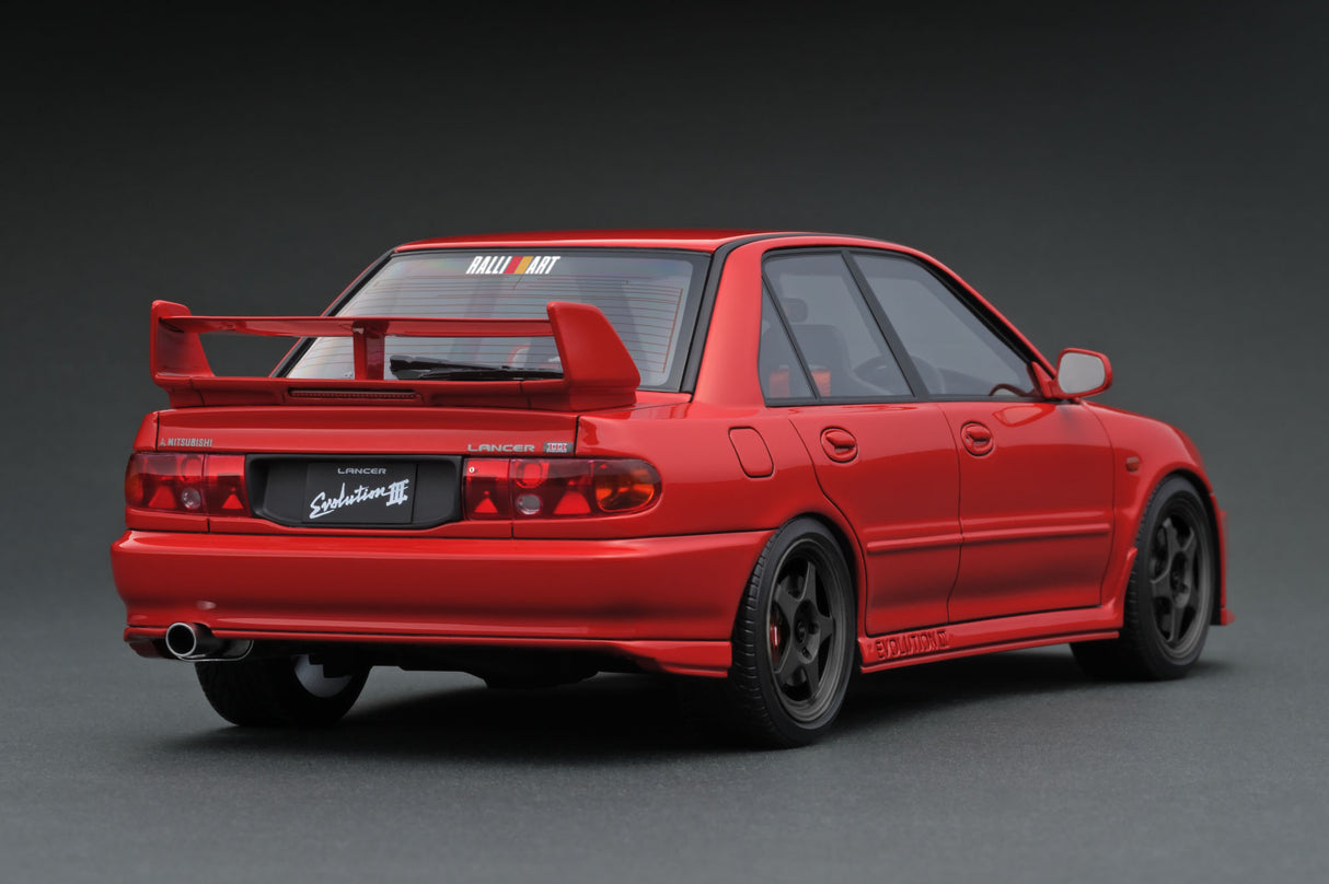 Ignition Model 1:18 Mitsubishi Lancer Evolution III GSR (CE9A) in Red
