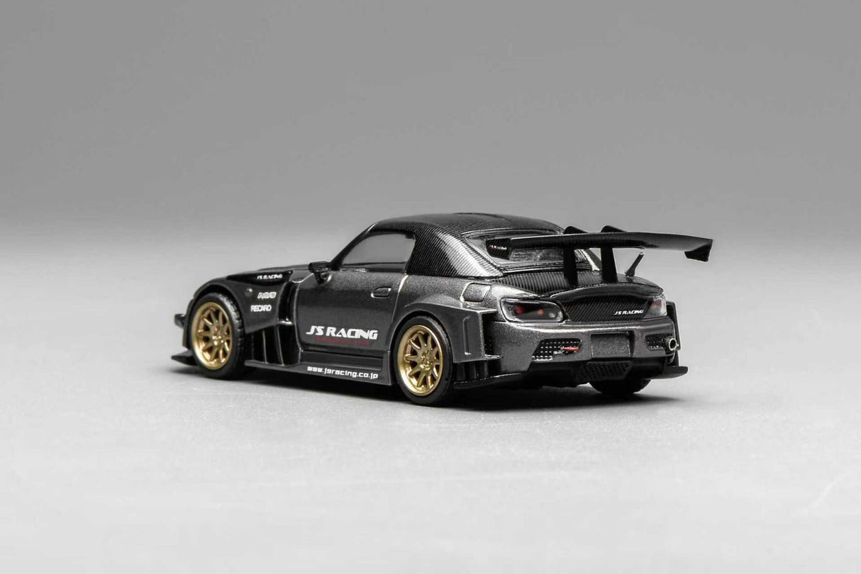 *PREORDER* MotorHelix 1:64 Honda S2000 J's Racing in Moon Rock Metallic