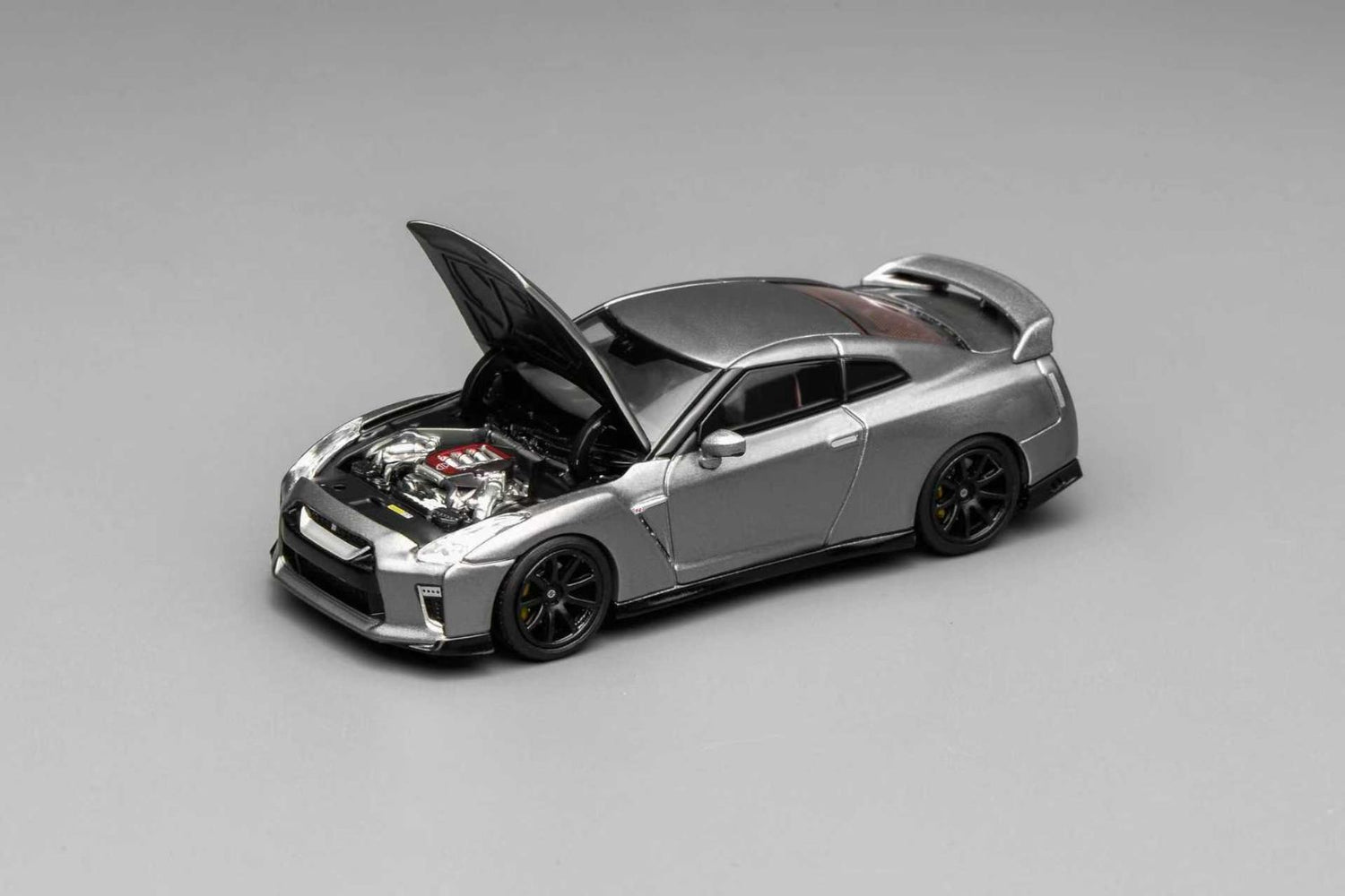 *PREORDER* MotorHelix 1:64 Nissan GT-R (R35) Track Edition Engineered by NISMO 2020 in Dark Metal Gray
