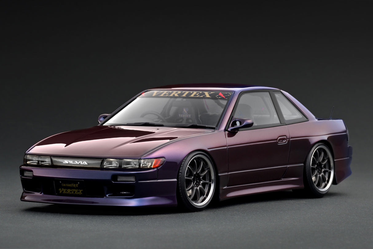 *PREORDER* Ignition Model 1:18 Nissan Silvia (S13) VERTEX Edition in Purple Metallic