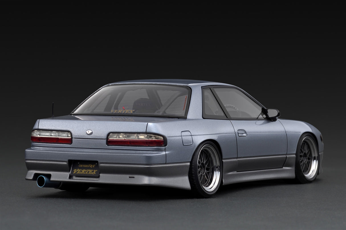 *PREORDER* Ignition Model 1:18 Nissan Silvia (S13) VERTEX Edition in Blue Silver & Gray