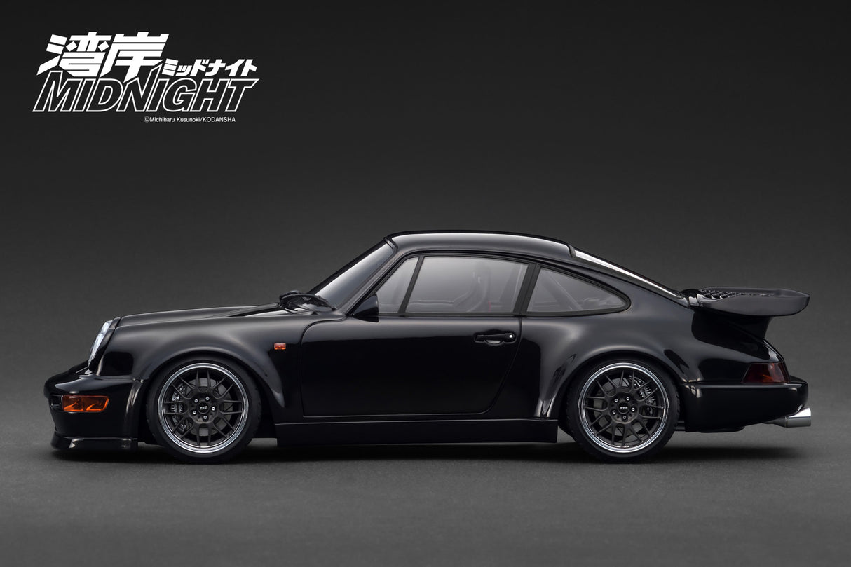 *PREORDER* Ignition Model 1:18 Blackbird (964) – Black – 湾岸MIDNIGHT w/ Dr. Tatsuya Shima
