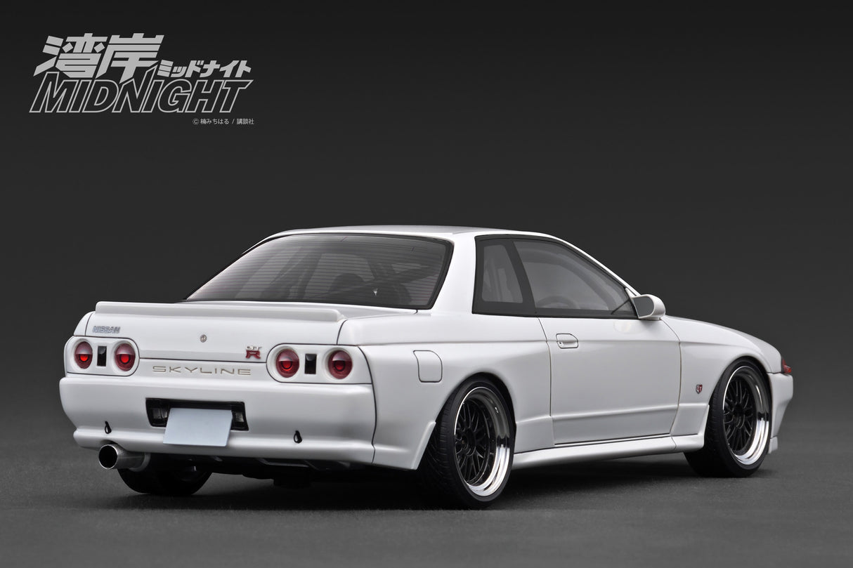 *PREORDER* Ignition Model 1:18 Nissan Skyline GT-R (R32) White 湾岸MIDNIGHT Reina's R