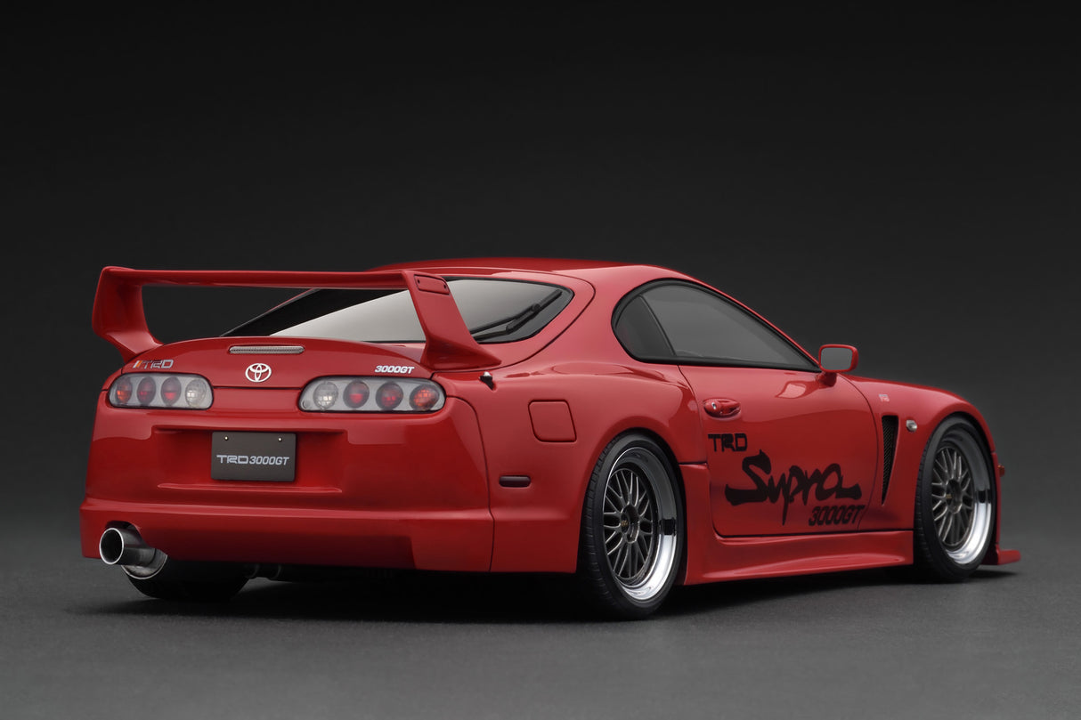 Ignition Model 1:18 Toyota Supra (A80) TRD 3000GT in Red