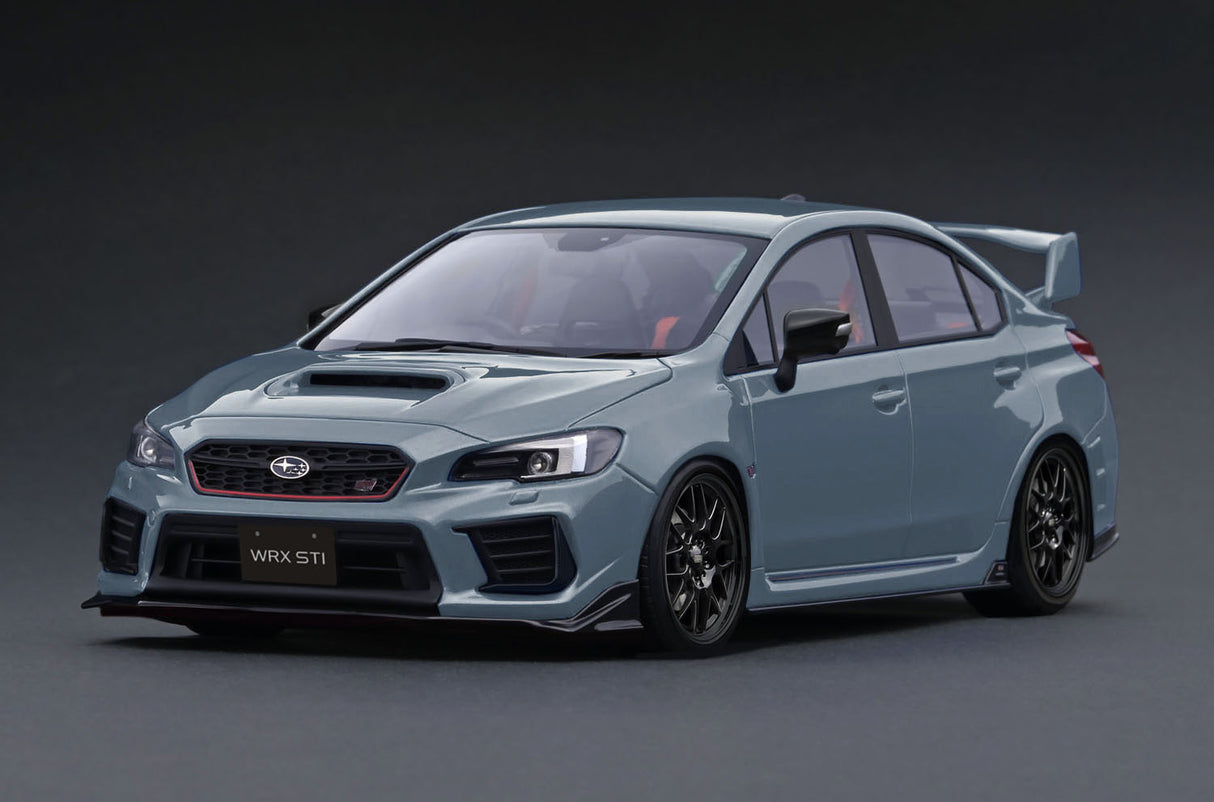Ignition Model 1:18 Subaru WRX (CBA-VAB) STI in Gray Khaki