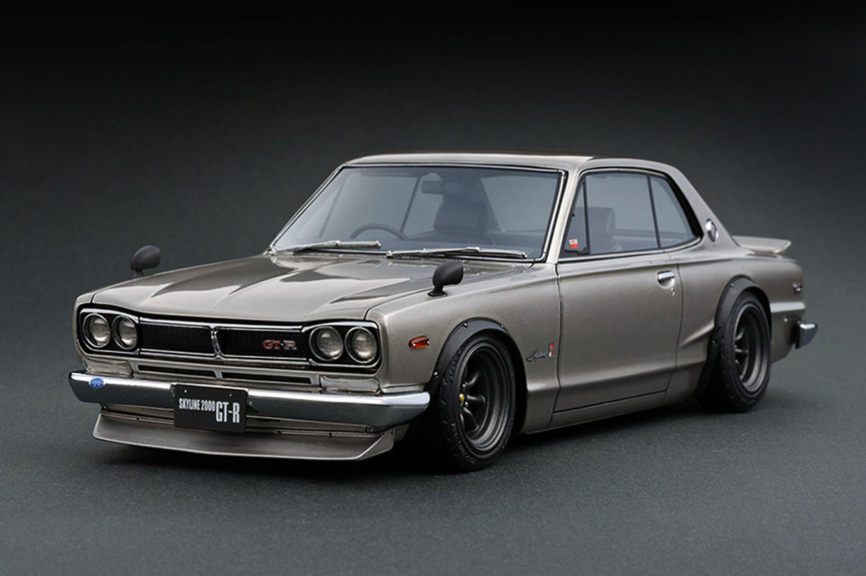 Ignition Model 1:18 Nissan Skyline 2000 GT-R (KPGC10) in Silver