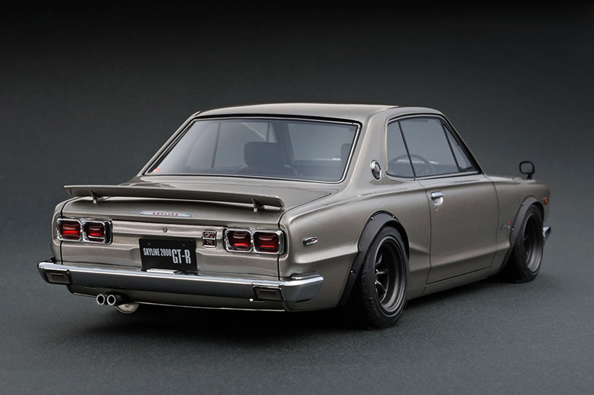 Ignition Model 1:18 Nissan Skyline 2000 GT-R (KPGC10) in Silver