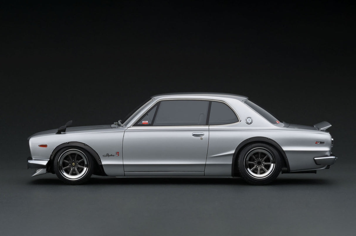 Ignition Model 1:18 Nissan Skyline 2000 GT-R (KPGC10) in Silver