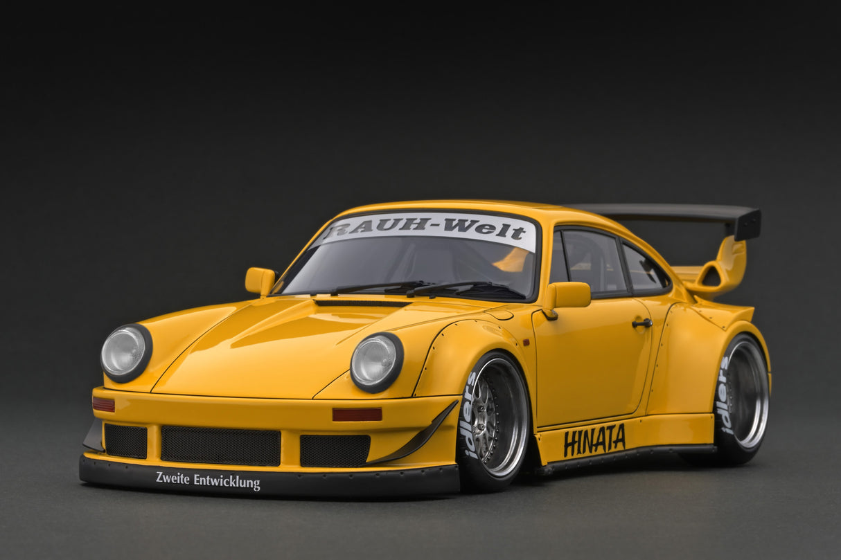 Ignition Model 1:18 Porsche 930 RWB in Yellow