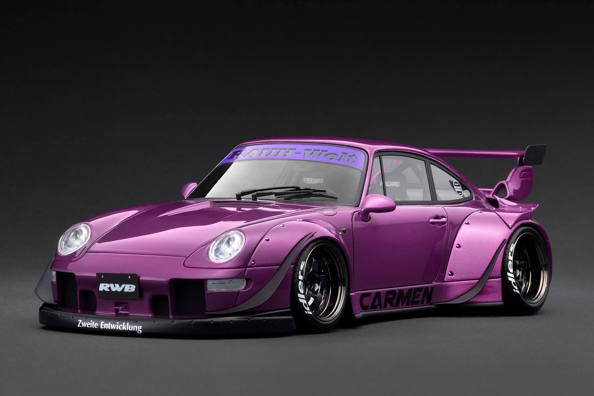 Ignition Model 1:18 Porsche 993 in Purple Metallic
