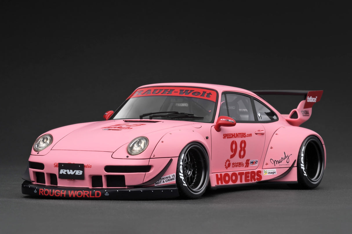 Ignition Model 1:18 Porsche 993 RWB in Matte Pink