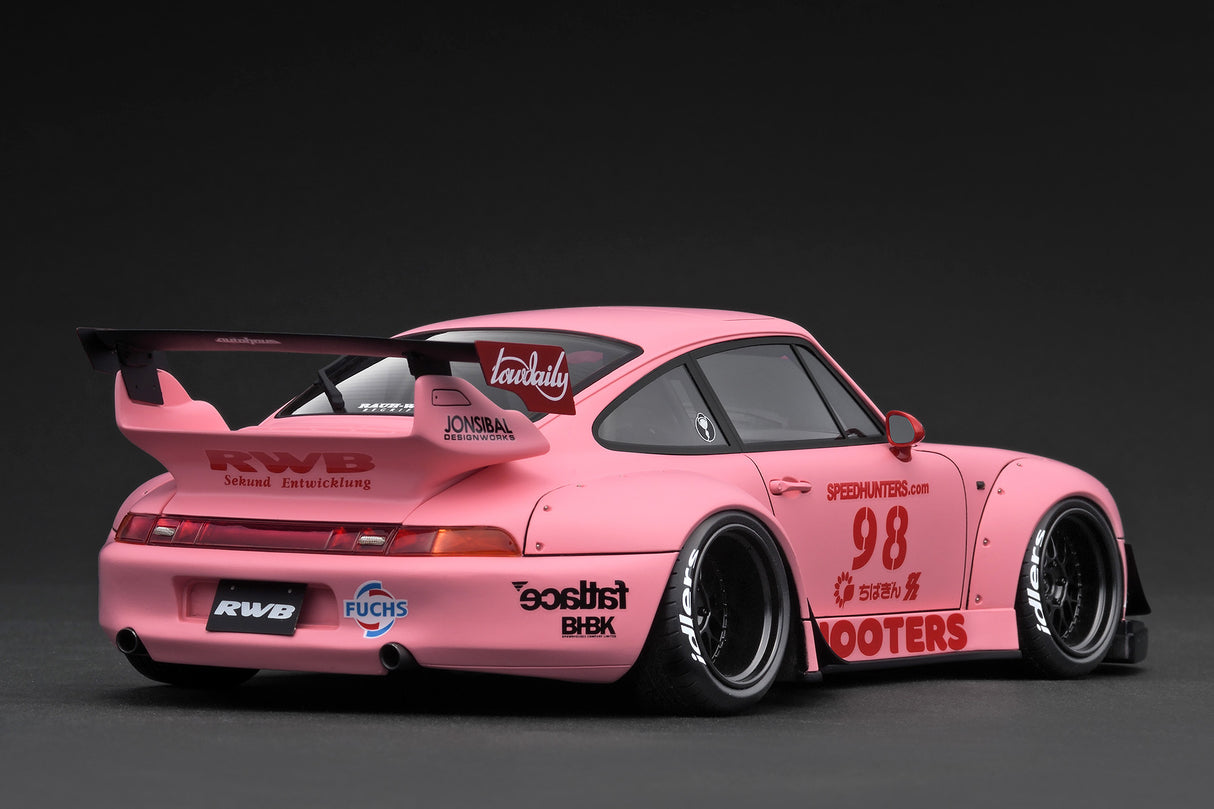 Ignition Model 1:18 Porsche 993 RWB in Matte Pink