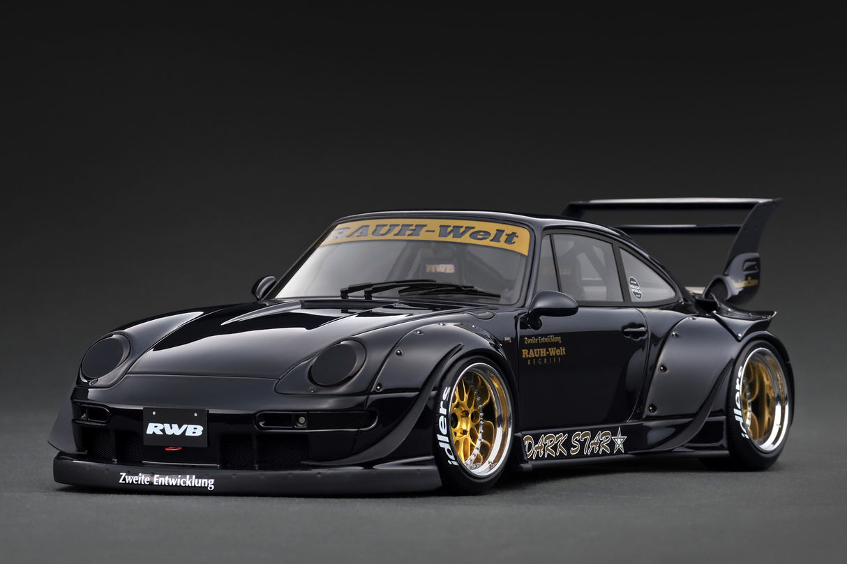 Ignition Model 1:18 Porsche 993 RWB in Black