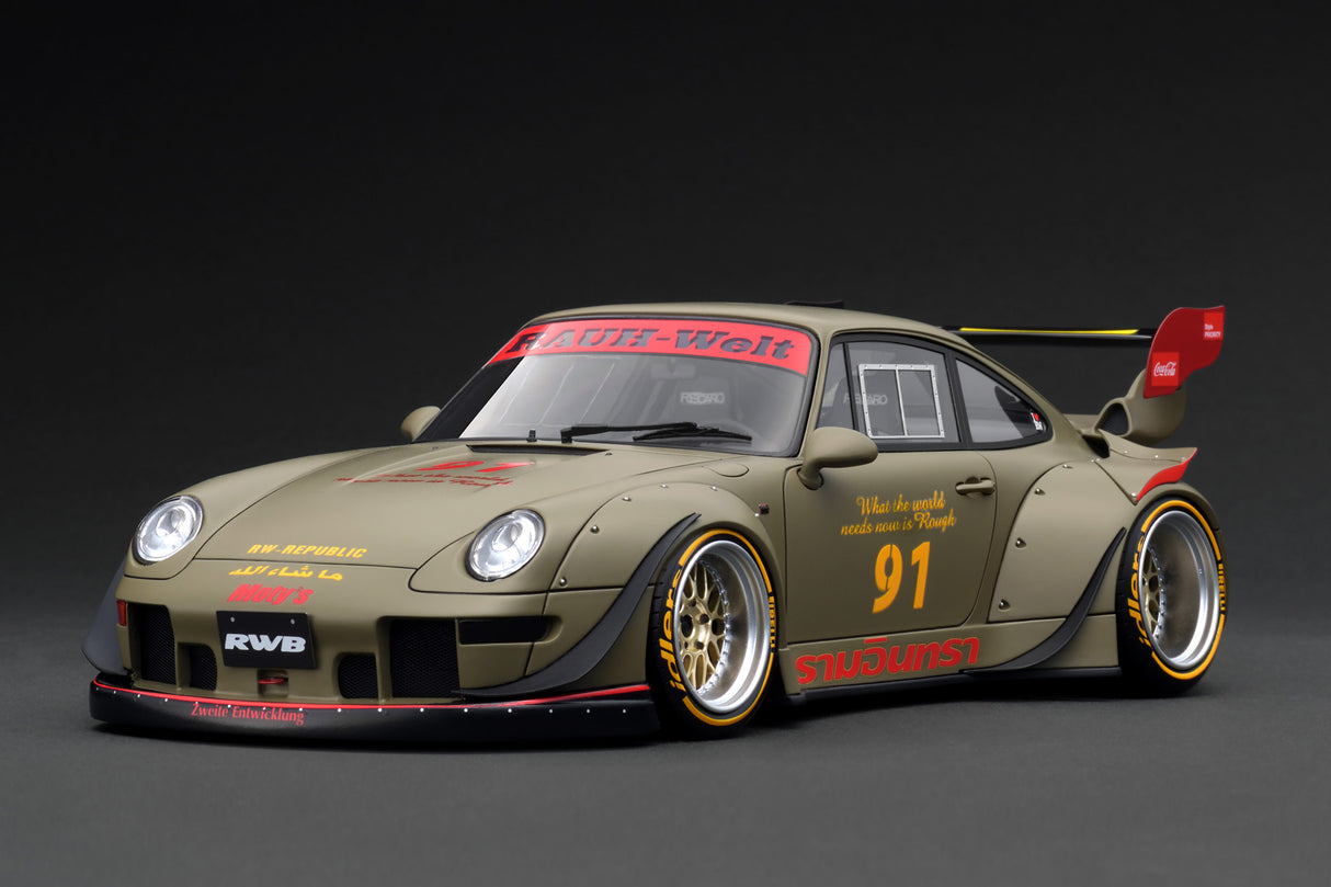 Ignition Model 1:18 Porsche 993 in Khaki