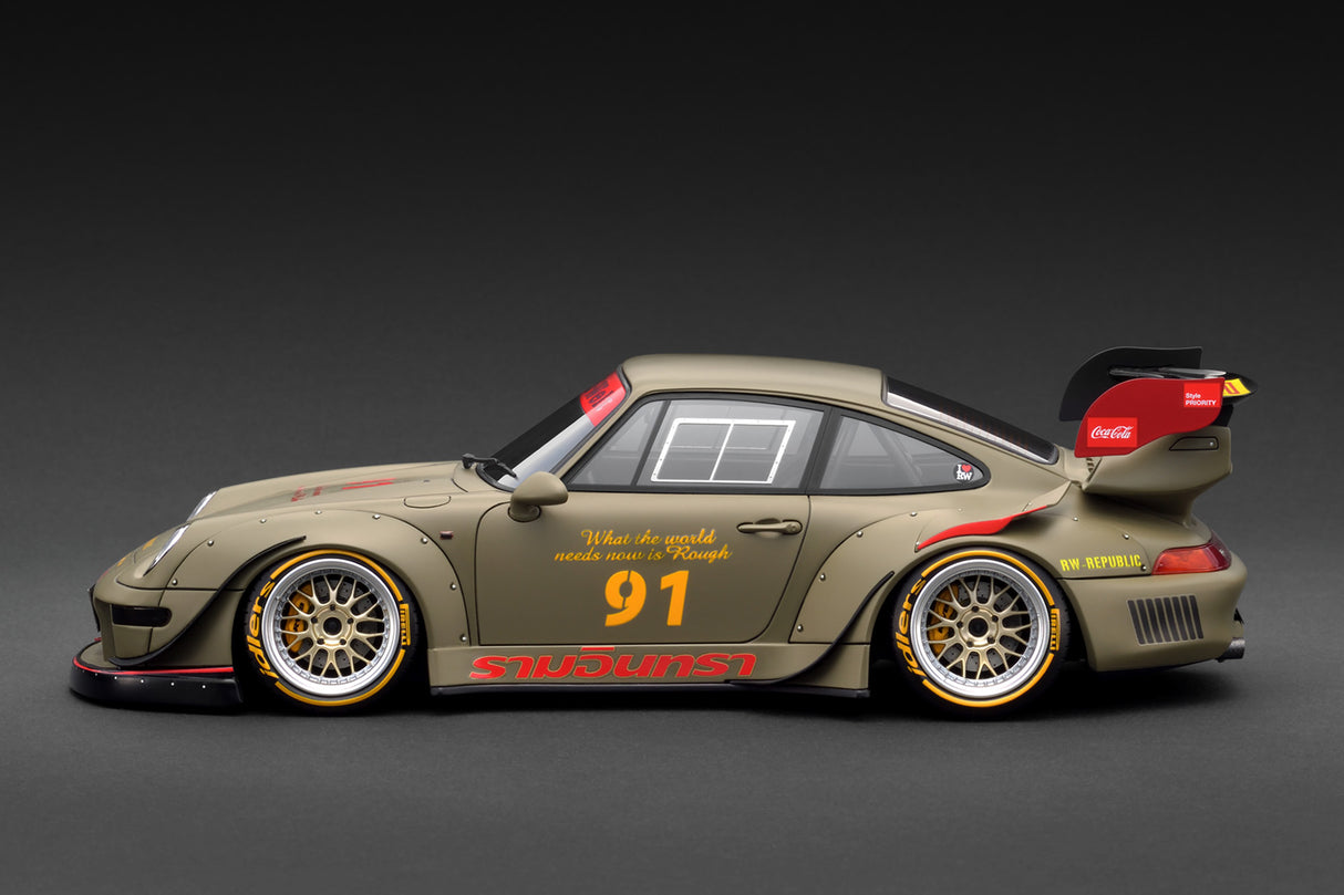 Ignition Model 1:18 Porsche 993 in Khaki