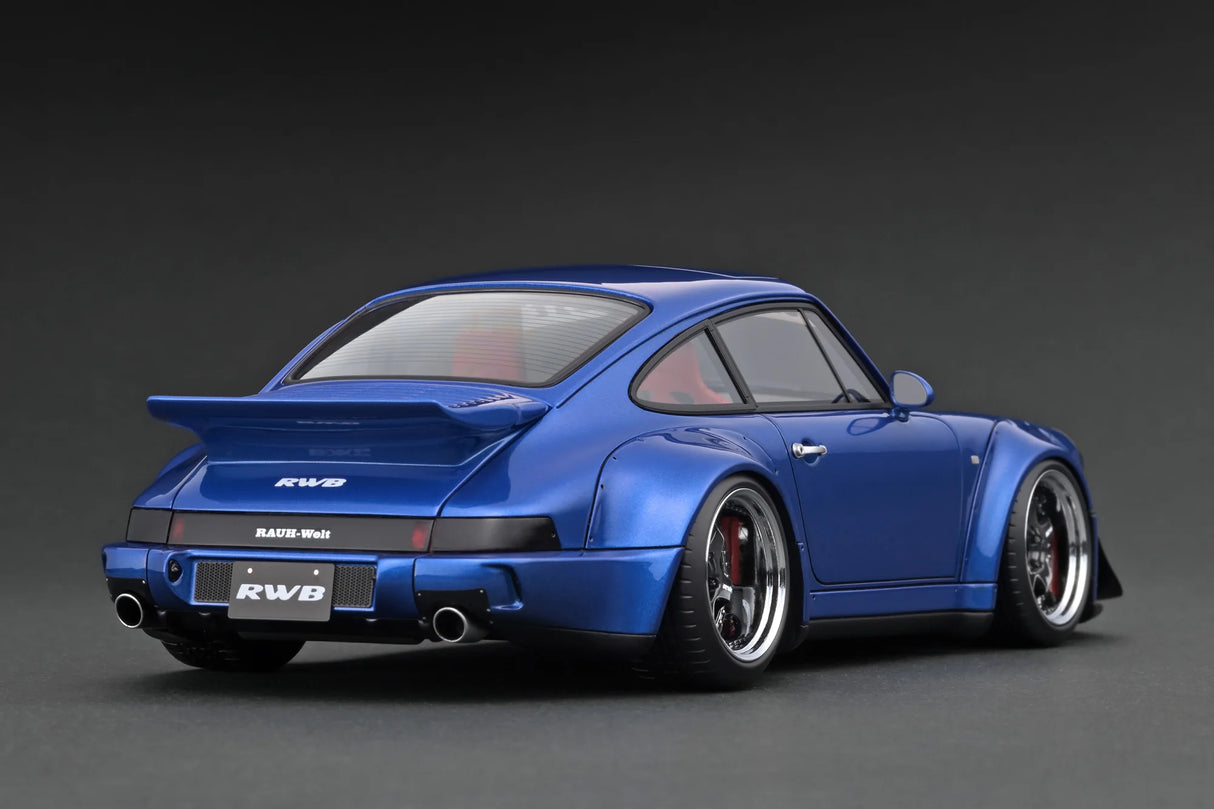 Ignition Model 1:18 Porsche 964 RWB in Blue Metallic