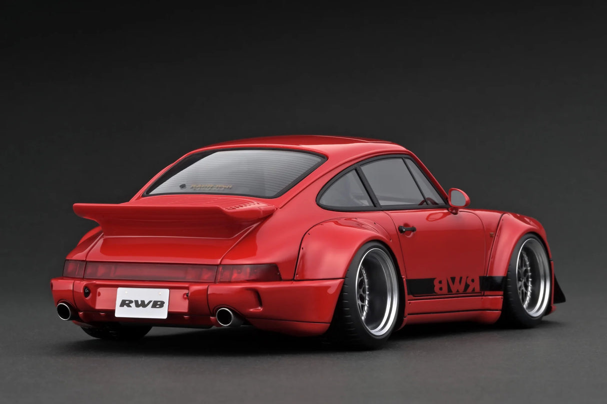 Ignition Model 1:18 Porsche 964 RWB in Red