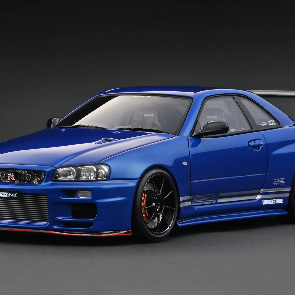 Ignition Model 1:18 Nissan Skyline (R34) GT-R TOP SECRET in