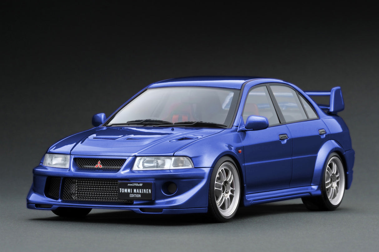 Ignition Model 1:18 Mitsubishi Lancer Evolution VI GSR T.M.E (CP9A) Blue Metallic